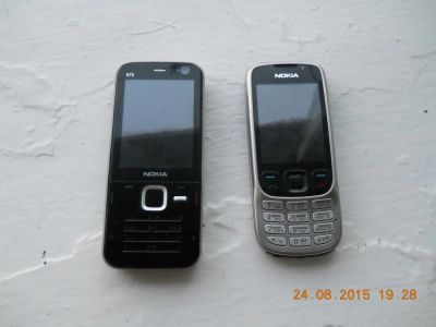 Лот: 6005168. Фото: 1. Nokia 6303c и N78 На запчасти... Кнопочные мобильные телефоны