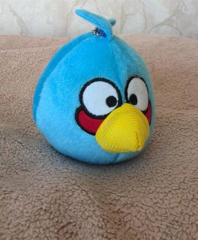 Лот: 3158240. Фото: 1. Мини игрушка Angry Birds 8 см. Мягкие