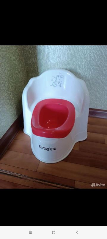 Лот: 22030293. Фото: 1. Горшок детский Babyton. Ванночки, сиденья, горшки