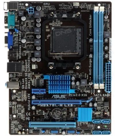 Лот: 11837667. Фото: 1. Материнская плата ASUS M5A78L-M... Материнские платы