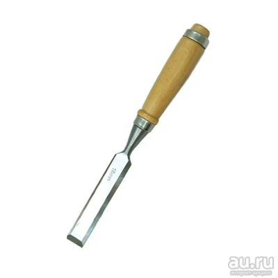 Лот: 14564239. Фото: 1. Стамеска деревянной ручкой 14мм... Ручной инструмент