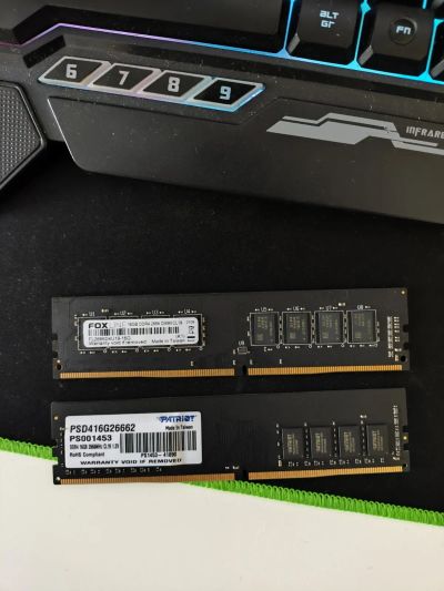 Лот: 20994156. Фото: 1. 32Gb (2x16Gb) DDR4 2666MHz Новая. Оперативная память