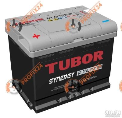Лот: 13288345. Фото: 1. Аккумулятор TUBOR SYNERGY 61 А... Аккумуляторы