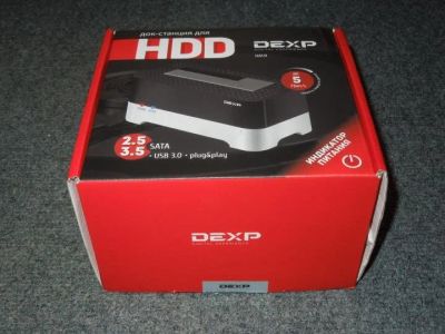 Лот: 16932713. Фото: 1. Док-станция для накопителей DEXP... Картридеры