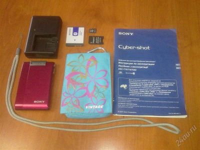 Лот: 1087989. Фото: 1. Продам фотоаппарат Sony Cybershot... Цифровые компактные