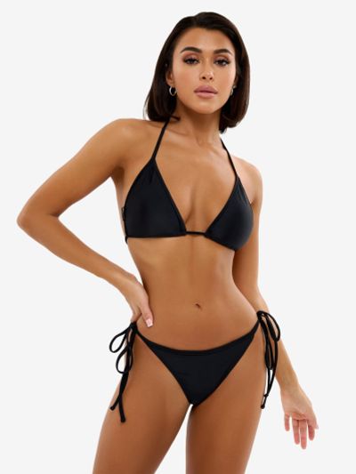 Лот: 25359226. Фото: 1. Лиф Bona Fashion: Tie top bikini... Другое (спортивная одежда)