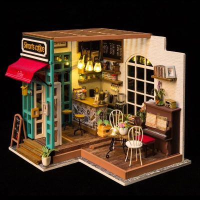 Лот: 13007791. Фото: 1. Diy house конструктор кофейня. Игрушки