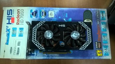 Лот: 8608135. Фото: 1. Видеокарта His AMD Radeon HD 7850... Видеокарты