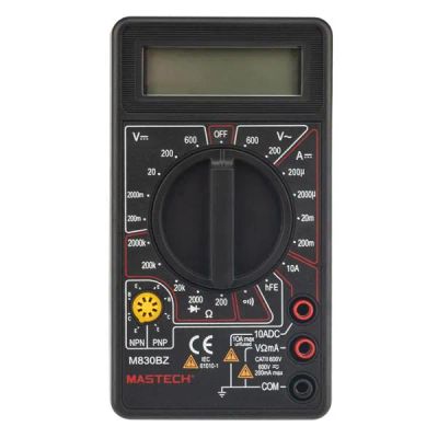 Лот: 24479994. Фото: 1. Мультиметр MASTECH M830BZ. Оборудование для ремонта