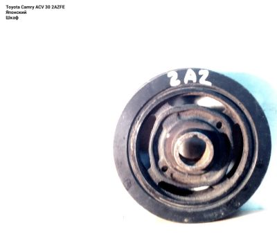 Лот: 8772161. Фото: 1. Шкив коленвала Toyota Camry ACV30... Двигатель и элементы двигателя
