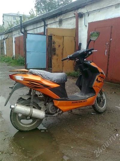 Лот: 2144564. Фото: 1. Скутер Skorpion jet 150CC. Мотороллеры, мопеды