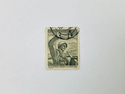 Лот: 23593825. Фото: 1. День чехословацкой армии. Наводчик... Марки