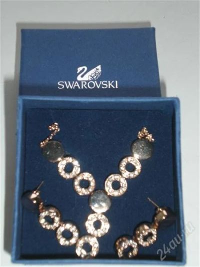 Лот: 2204387. Фото: 1. swarovski набор. Кулоны, подвески