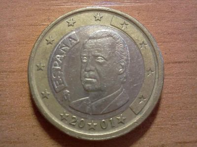 Лот: 6287432. Фото: 1. 1 евро испания. Европа