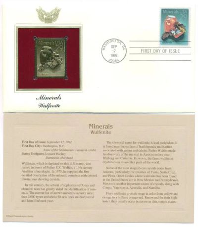 Лот: 23459454. Фото: 1. США 17 sep 1992 КПД с металлической... Марки