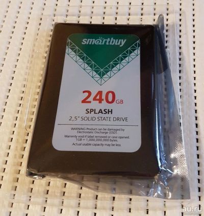 Лот: 8330498. Фото: 1. Твердотельный накопитель SSD SmartBuy... SSD-накопители