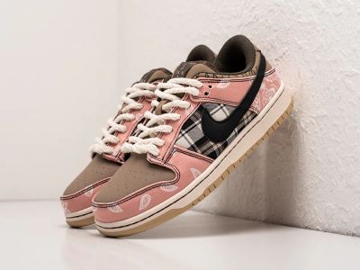 Лот: 20578042. Фото: 1. Кроссовки Nike SB Dunk Low x Travis... Кеды, кроссовки, слипоны