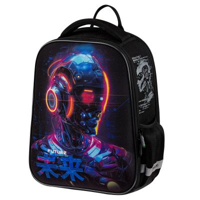 Лот: 25357908. Фото: 1. Ранец Berlingo Expert Mini "Cyberpunk... Рюкзаки, портфели