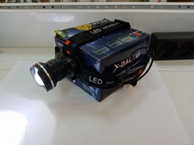 Лот: 18569798. Фото: 1. Фонарь налобный BL-T07-P50 2х18650... Фонарики