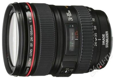 Лот: 177337. Фото: 1. Canon EF 24-105 f/4L IS USM. Светофильтры