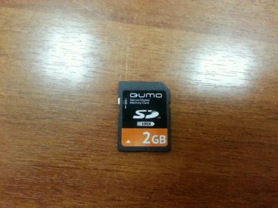 Лот: 6246530. Фото: 1. Карта памяти QUMO SD 2Gb. Карты памяти