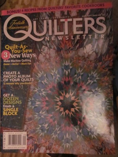 Лот: 3987856. Фото: 1. Журнал на английском "Quilters... Рукоделие