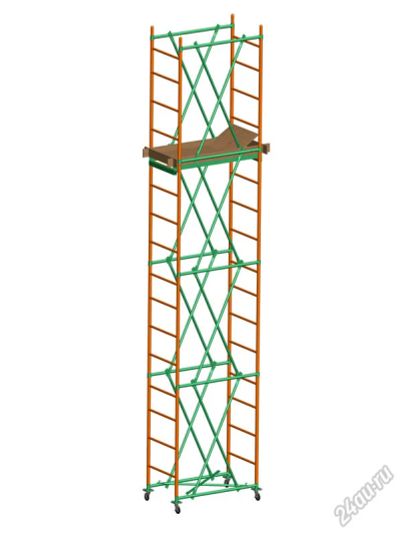 Лот: 6830406. Фото: 1. Вышка-тура строительная / леса... Стремянки, подмости, строительные леса