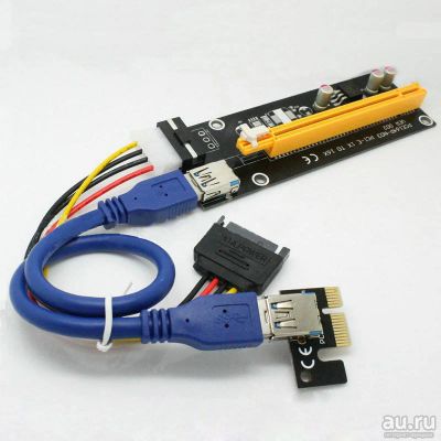 Лот: 8612479. Фото: 1. Высокоскоростной USB 3.0 Райзер... Другое (комплектующие)
