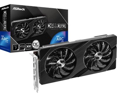Лот: 25857963. Фото: 1. ASRock Intel Arc A750 Challenger... Видеокарты