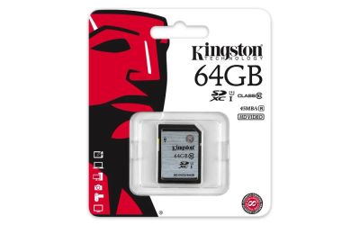 Лот: 2172415. Фото: 1. Карта памяти SD XC 64 GB Kingston... Карты памяти