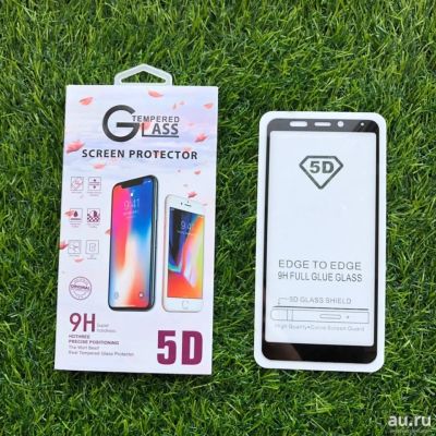 Лот: 13504606. Фото: 1. Защитное стекло 5D Xiaomi Redmi... Защитные стёкла, защитные плёнки