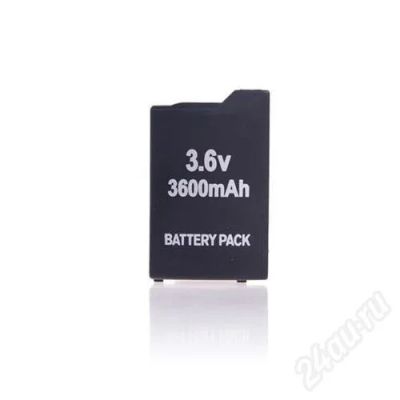 Лот: 468664. Фото: 1. PSP Аккумулятор 3.6v/3600mAh. Запчасти для игровых приставок, консолей