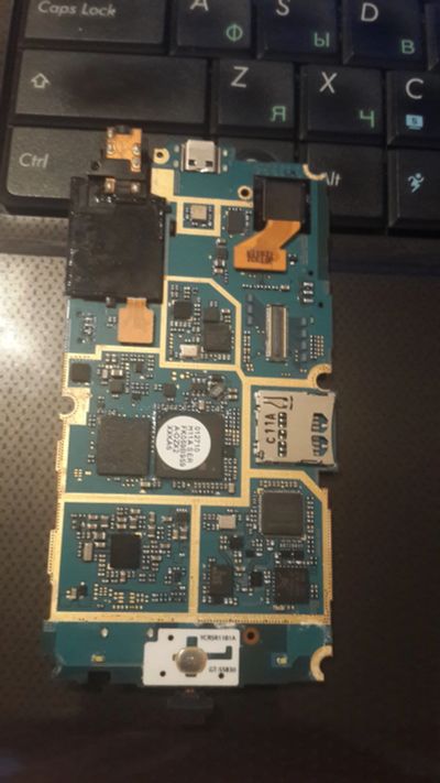 Лот: 11520445. Фото: 1. Материнская плата Samsung S5830... Микросхемы и платы