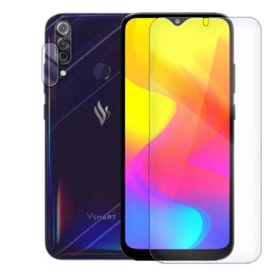 Лот: 24500171. Фото: 1. Защитное стекло Krutoff для Vsmart... Защитные стёкла, защитные плёнки