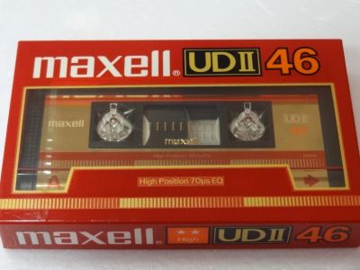 Лот: 14539630. Фото: 1. Аудиокассета Maxell UDII 46. Другое (аудиотехника)