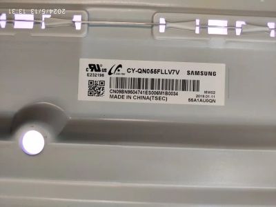 Лот: 22184302. Фото: 1. подсветка в сборе tv Samsung QE55Q6FNAU... Запчасти для телевизоров, видеотехники, аудиотехники