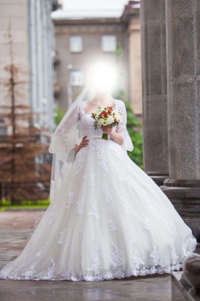 Лот: 15278165. Фото: 1. Платье свадебное из салона Miravet. Свадебные платья