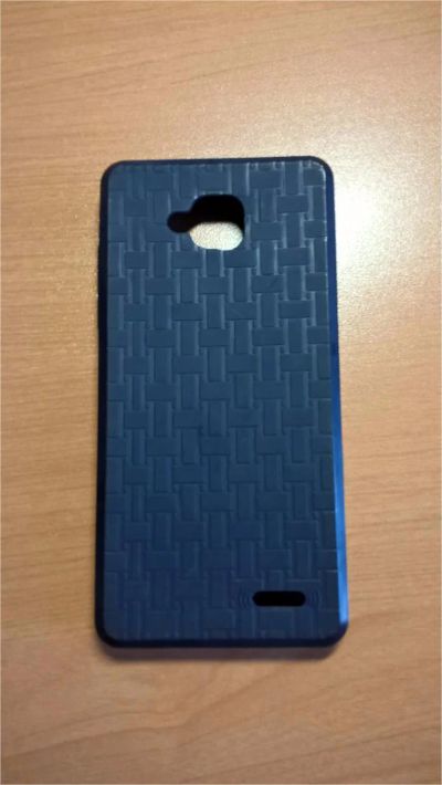Лот: 7508748. Фото: 1. Чехол для Jiayu G3 (синий). Чехлы, бамперы