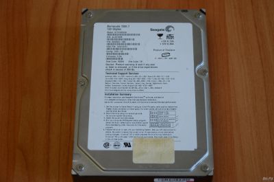 Лот: 13232862. Фото: 1. Жесткий диск 120 Gb IDE Seagate. Жёсткие диски (HDD)