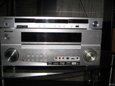 Лот: 13625421. Фото: 1. Pioneer VSX-1018AH/Pioneer DV-610AV-S... Ресиверы