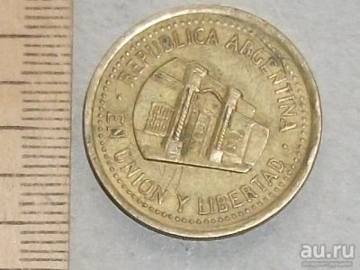 Лот: 16205812. Фото: 1. Монета 50 сентаво Аргентина 1994... Америка