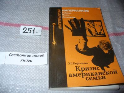 Лот: 7501600. Фото: 1. Кризис американской семьи, Ольга... Социология