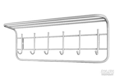 Лот: 12909529. Фото: 1. Вешалка для одежды настенная 6... Вешалки и плечики