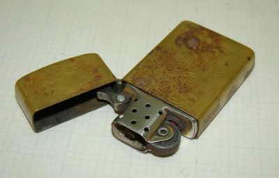 Лот: 12676010. Фото: 1. Зажигалка Zippo (Q776). Другое (антиквариат)