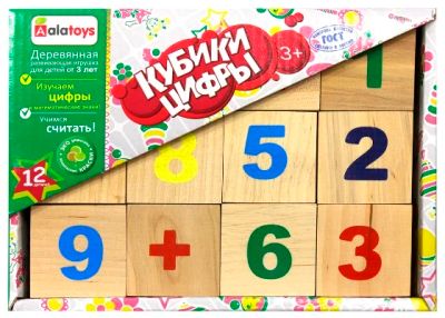 Лот: 9589686. Фото: 1. Кубики alatoys кбц1200 кубики... Развивающие