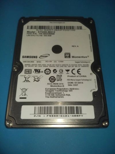 Лот: 11241905. Фото: 1. Жесткий диск Seagate Samsung Momentus... Жёсткие диски (HDD)