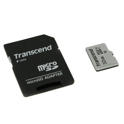 Лот: 19676564. Фото: 1. Карта памяти MicroSD 32 GB Transcend... Карты памяти