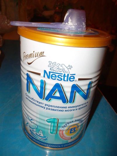Лот: 3538319. Фото: 1. Детская смесь Nestle Nan 1. Детское питание