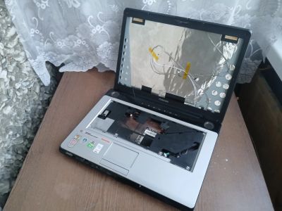 Лот: 25588635. Фото: 1. Корпус Toshiba Satellite A210... Корпуса, блоки питания