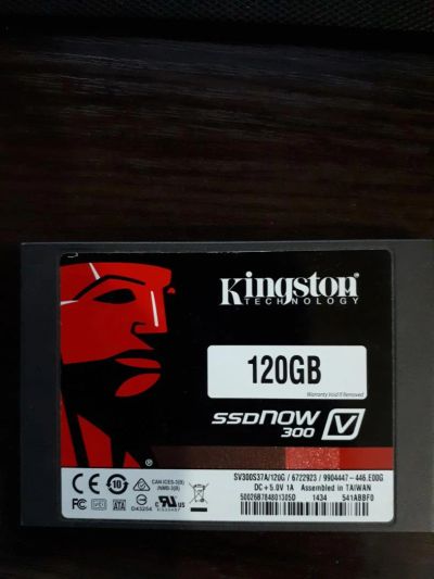 Лот: 10839911. Фото: 1. SSD 120Gb Kingston sv300! (техсостояние... SSD-накопители